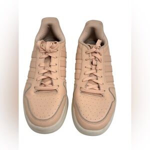 Adidas Postmove sneakers in the "Halo Blush" color cloud foam super